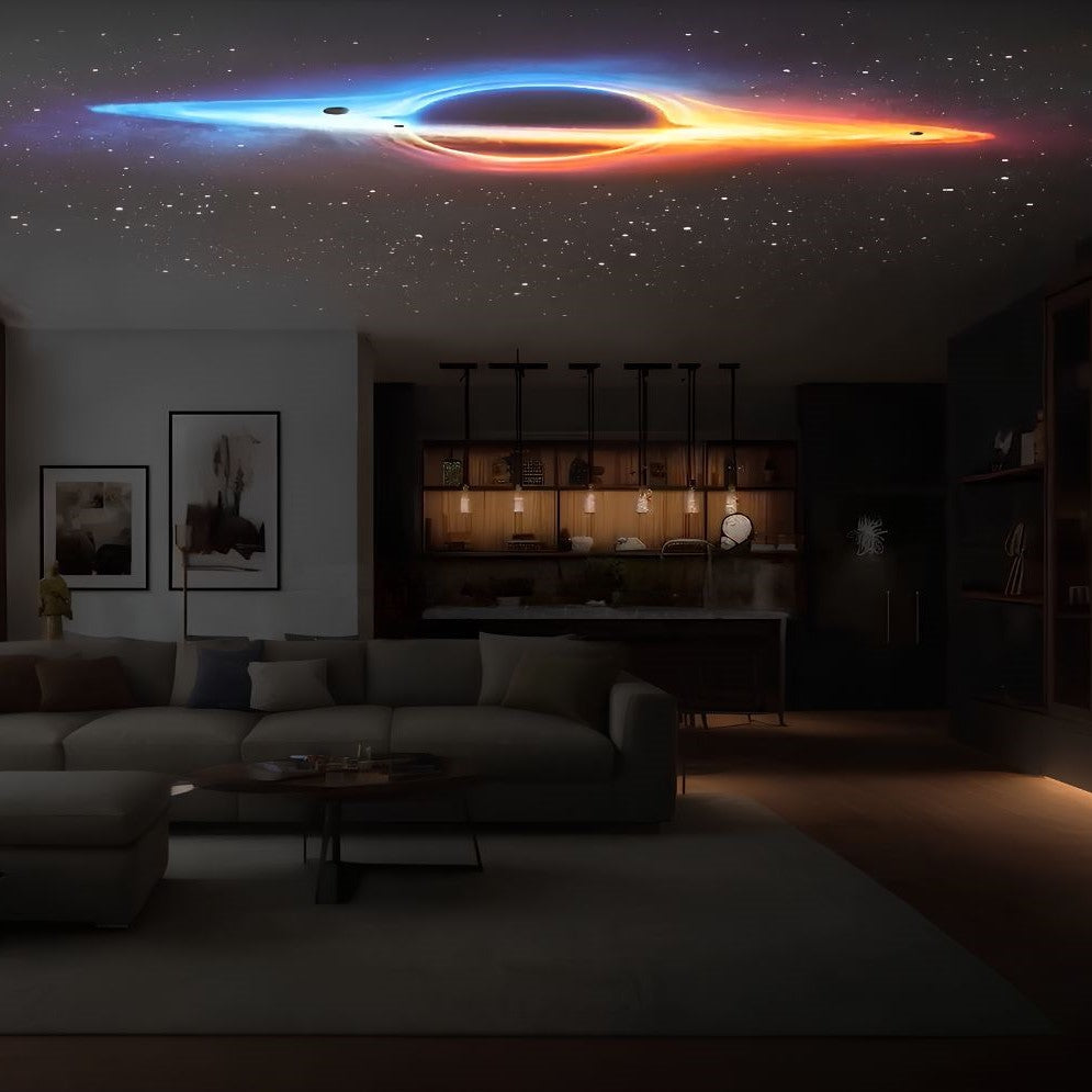 Galaxyprojector – sterren en noorderlicht op het plafond