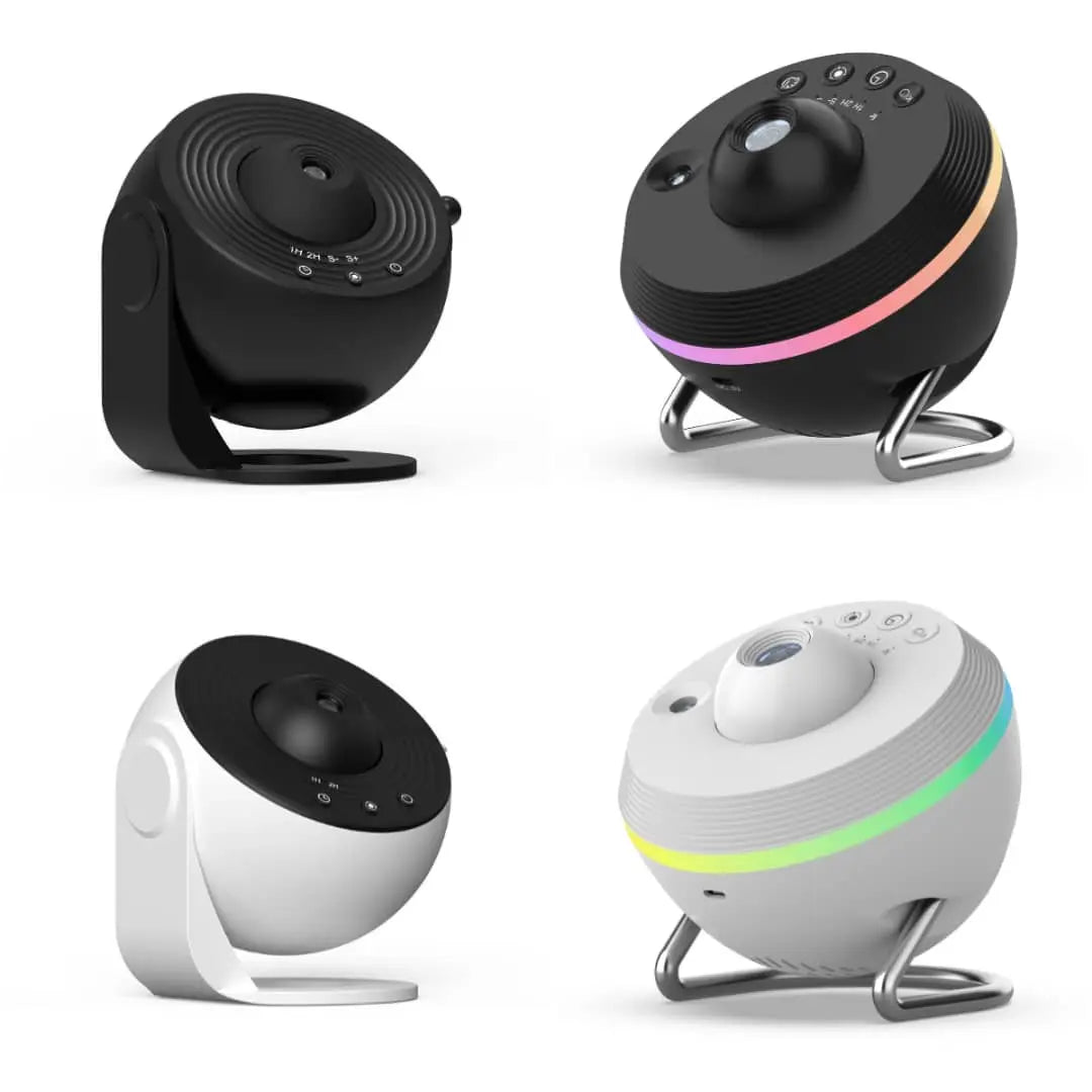 Galaxyprojector – sterren en noorderlicht op het plafond