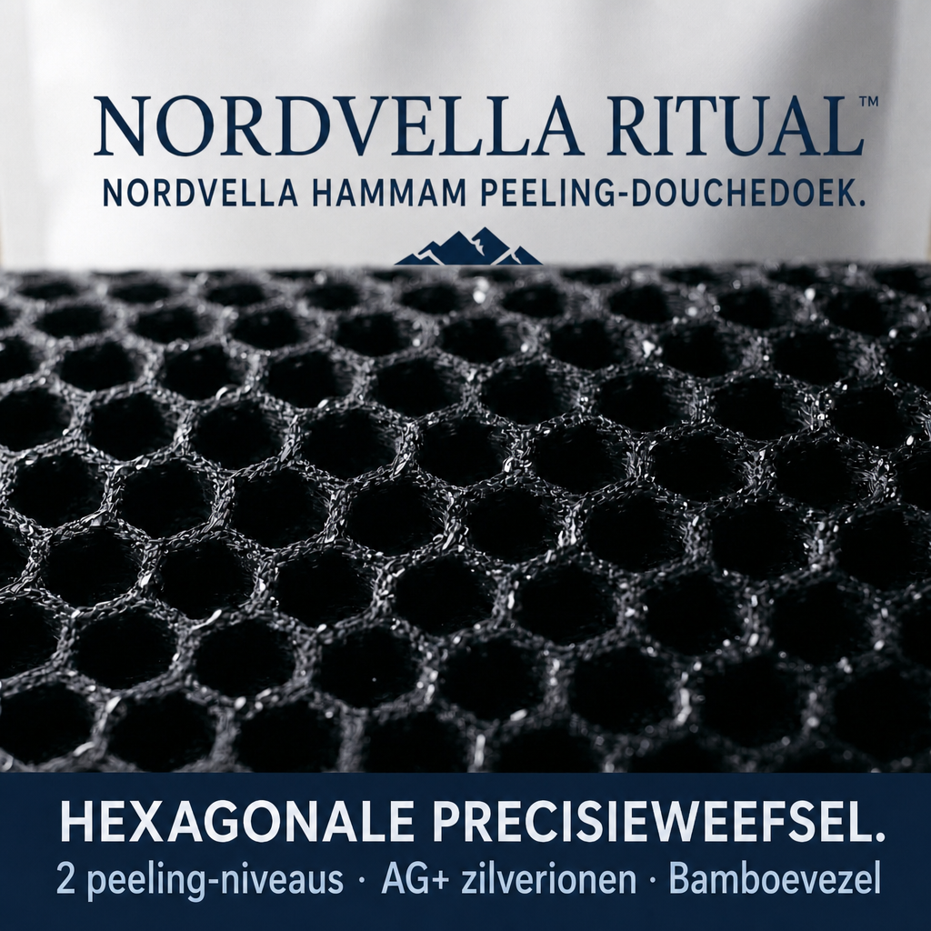Nordvella Hammam peeling-douchedoek
