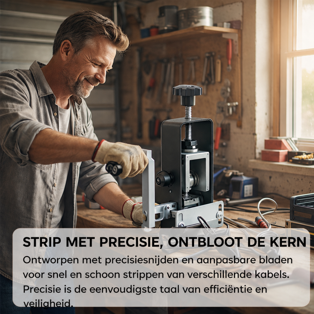 Kabelstripapparaat voor Kabels 1–25 mm