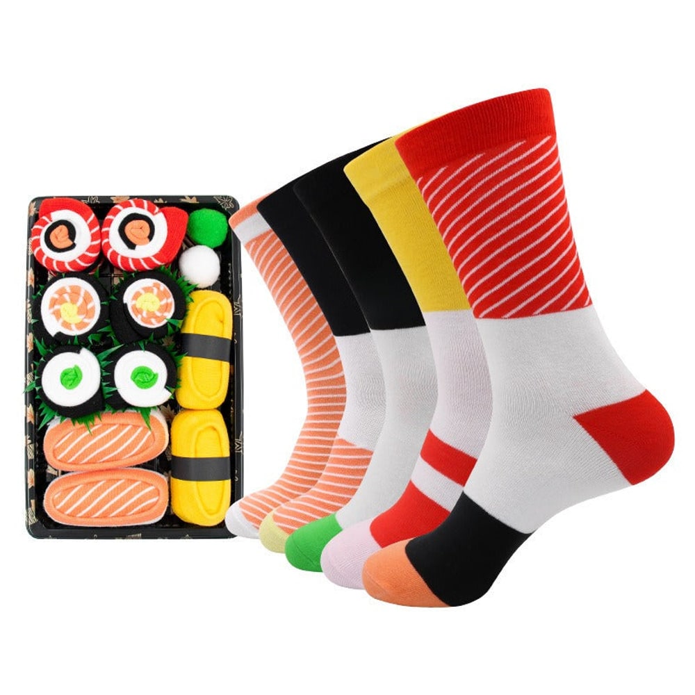 Makiko sushi sokken: de sushidoos en de vijf paar sokken