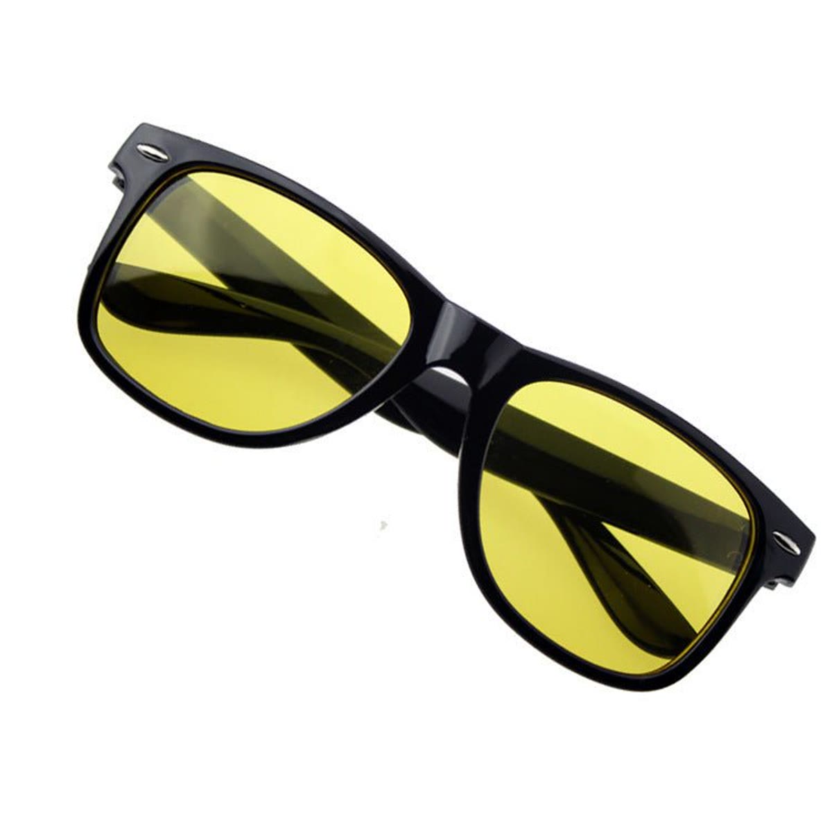 Het wayfarermodel liggend met uitgeklapte poten
