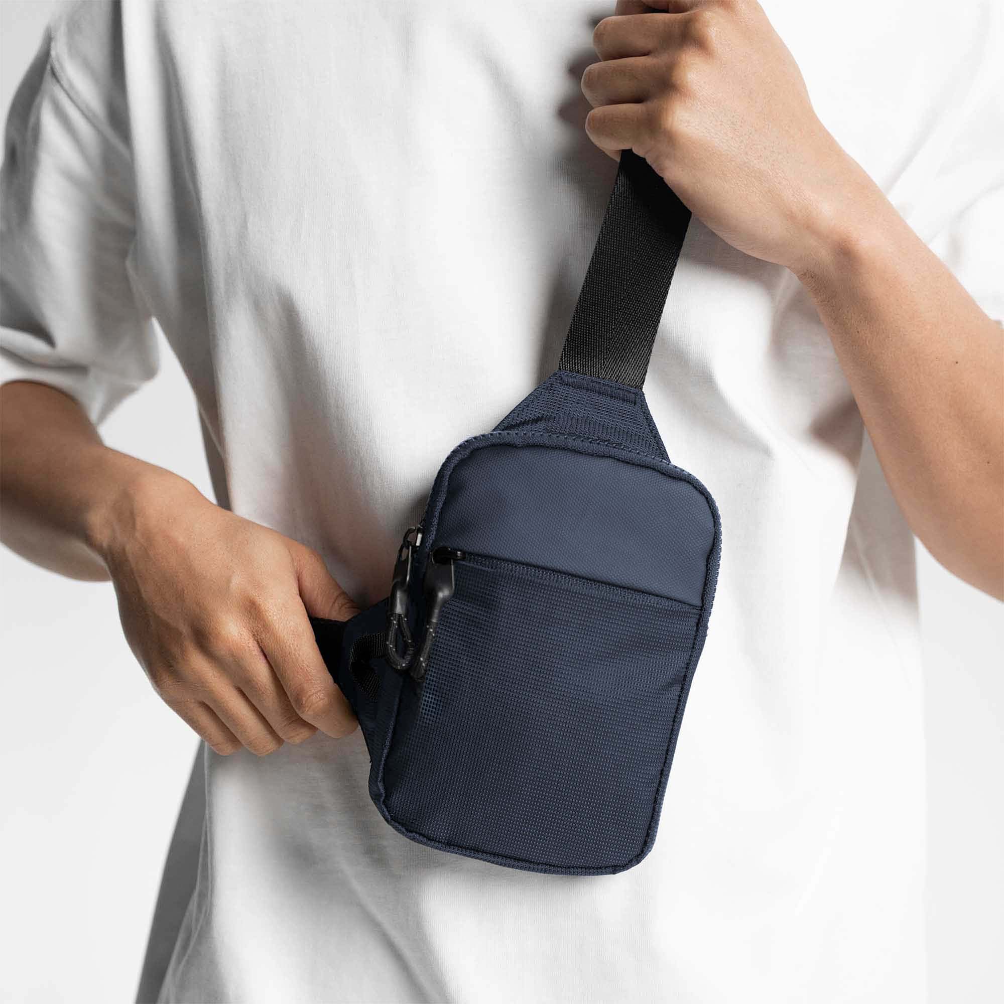 Antidiefstal slingbag – waterdicht met RFID-bescherming