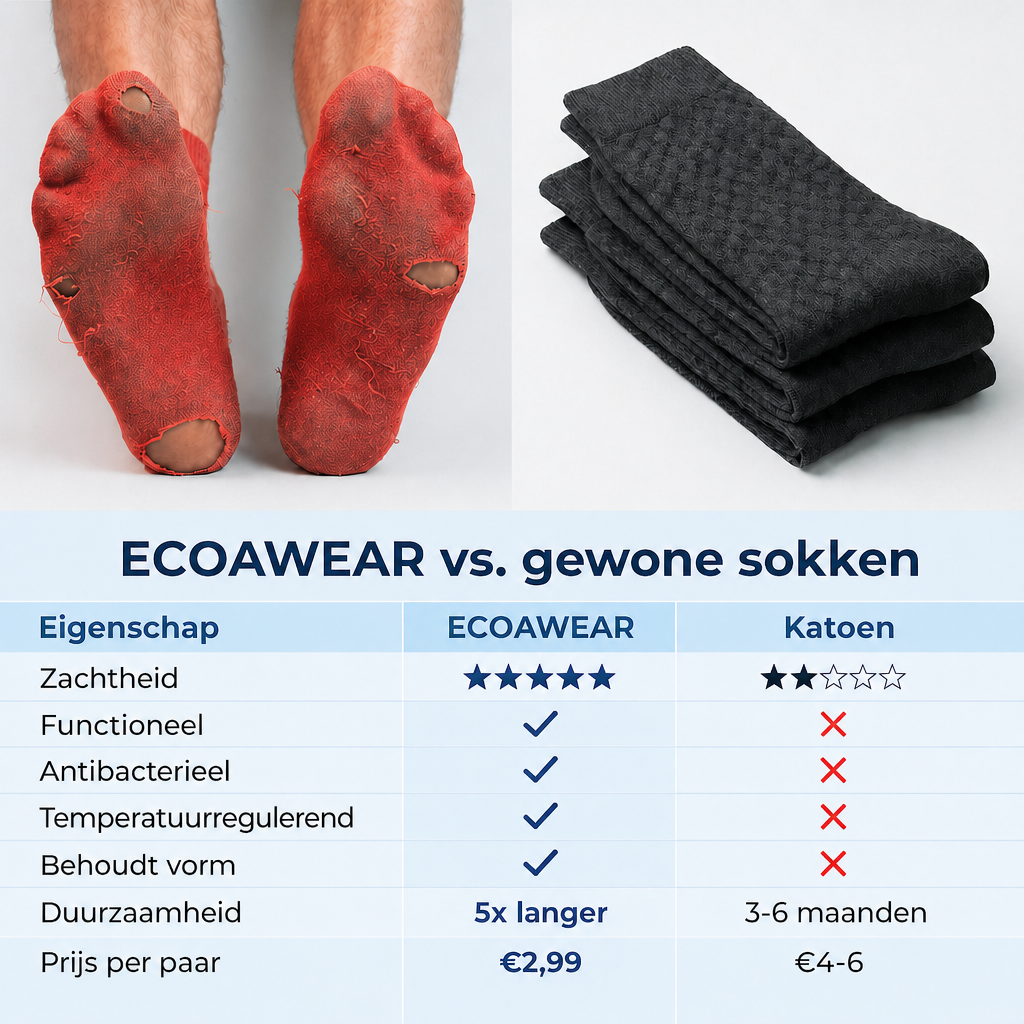 Bamboe Sokken 5-pack / Krijg 5 extra GRATIS