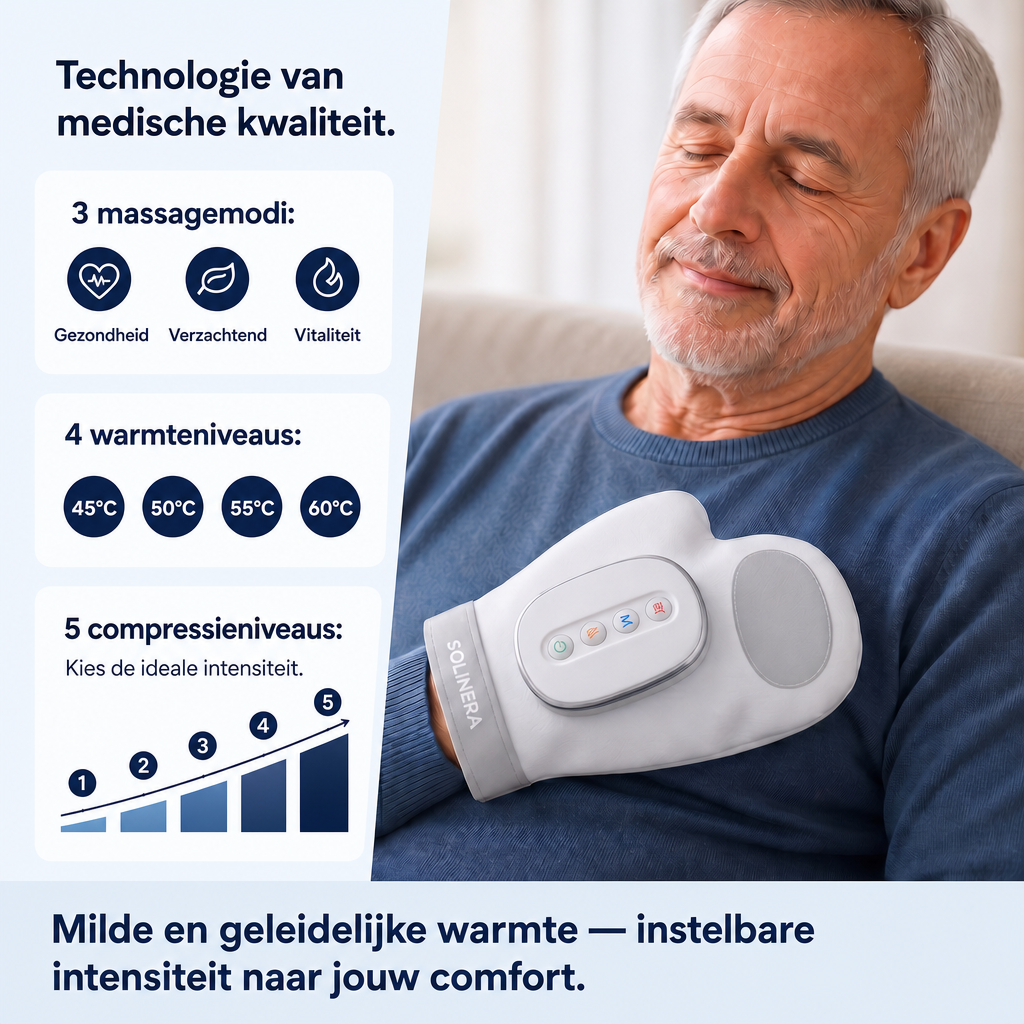 Solinera massagehandschoen