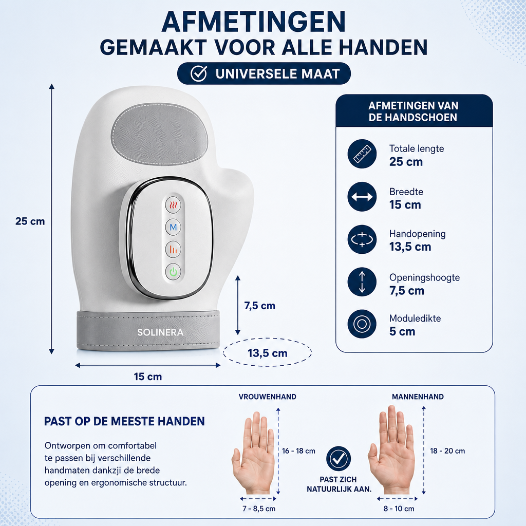 Solinera massagehandschoen