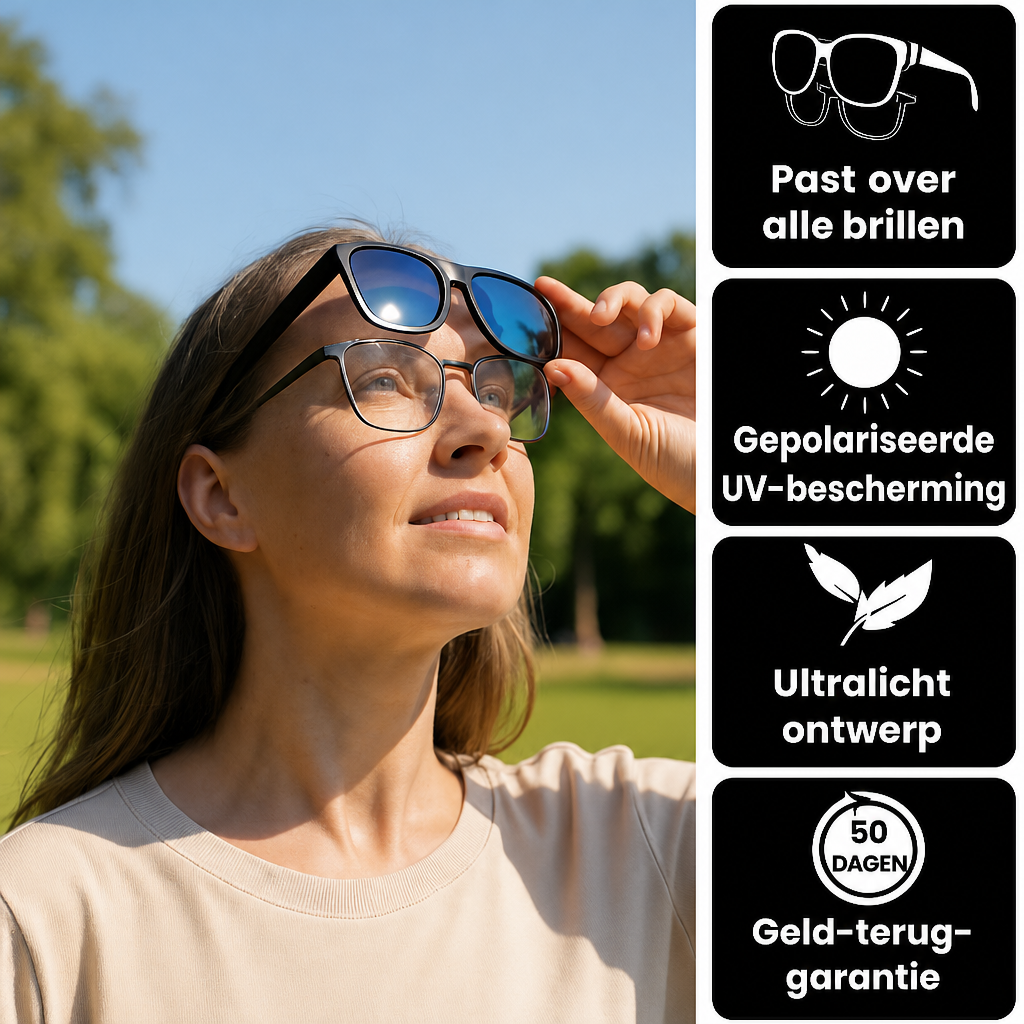 SunFit - Zonnebrillen die over Brillen Passen